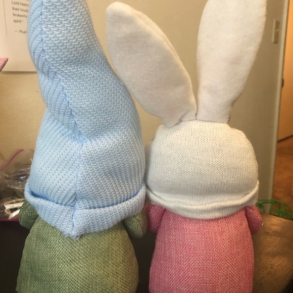 Easter Gnome Decor with Bunny Ears and Eggs - Picture 2 of 2